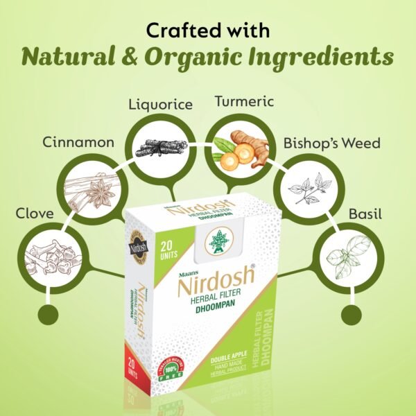 Double Apple - Nirdosh Herbal Dhoompan - Image 2