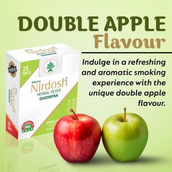 Double Apple - Nirdosh Herbal Dhoompan - Image 4