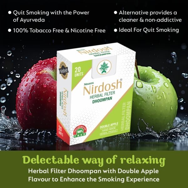 Double Apple - Nirdosh Herbal Dhoompan - Image 5