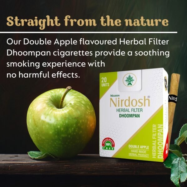Double Apple - Nirdosh Herbal Dhoompan - Image 6
