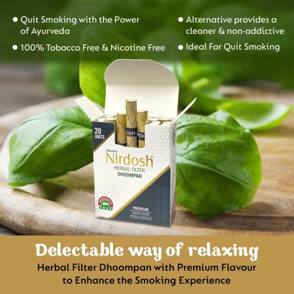 Premium - Nirdosh Herbal Filter Dhoompan - Image 5
