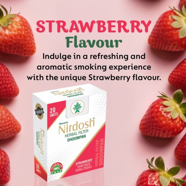 Strawberry - Nirdosh Herbal Dhoompan - Image 3