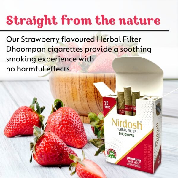 Strawberry - Nirdosh Herbal Dhoompan - Image 5