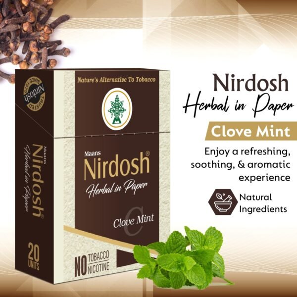 Nirdosh Herbal Smoke (Clove Mint) - Image 2