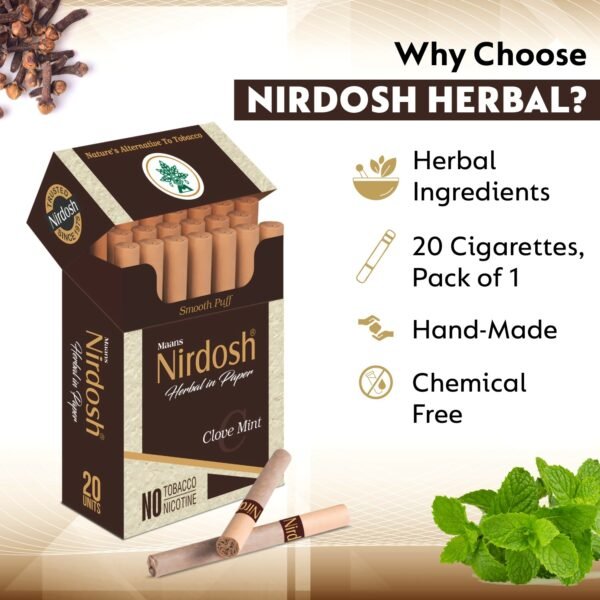 Nirdosh Herbal Smoke (Clove Mint) - Image 3
