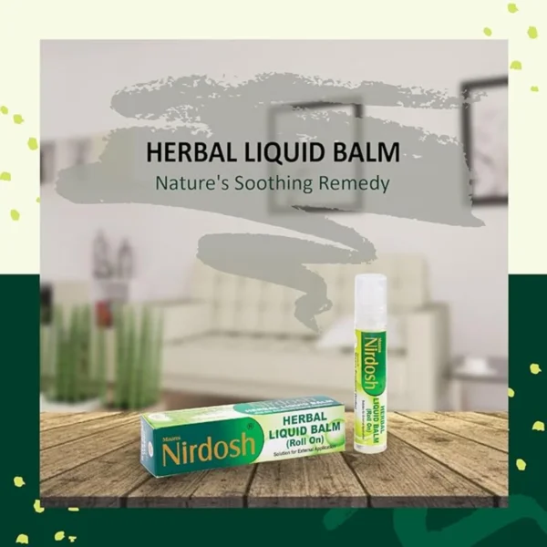 Nirdosh Herbal Pain Relief Liquid Balm (Roll On)