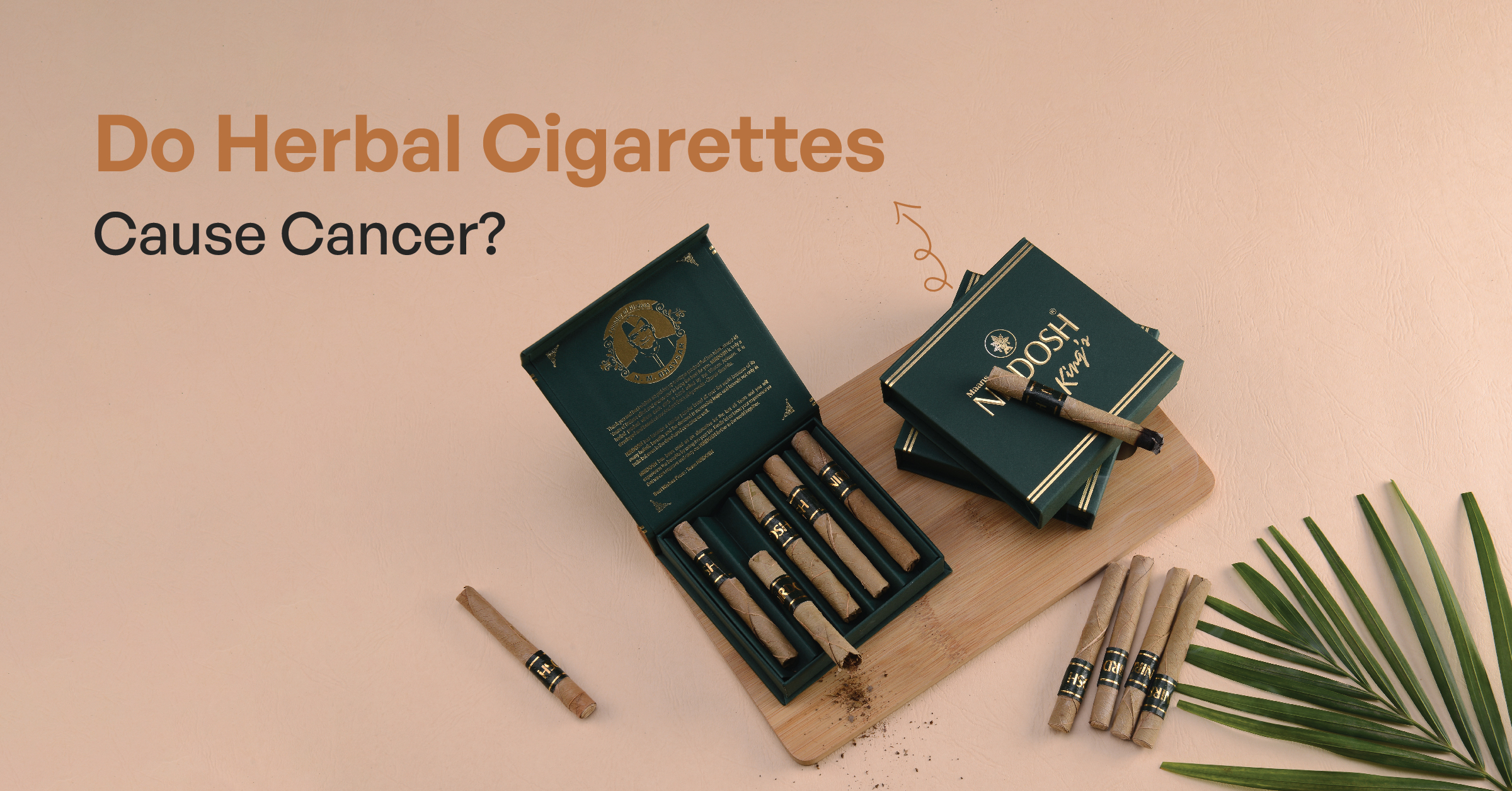 Do herbal cigarettes cause cancer?