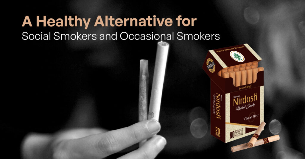 Healthy Alternative for Social Smokers and Occasional Smokers