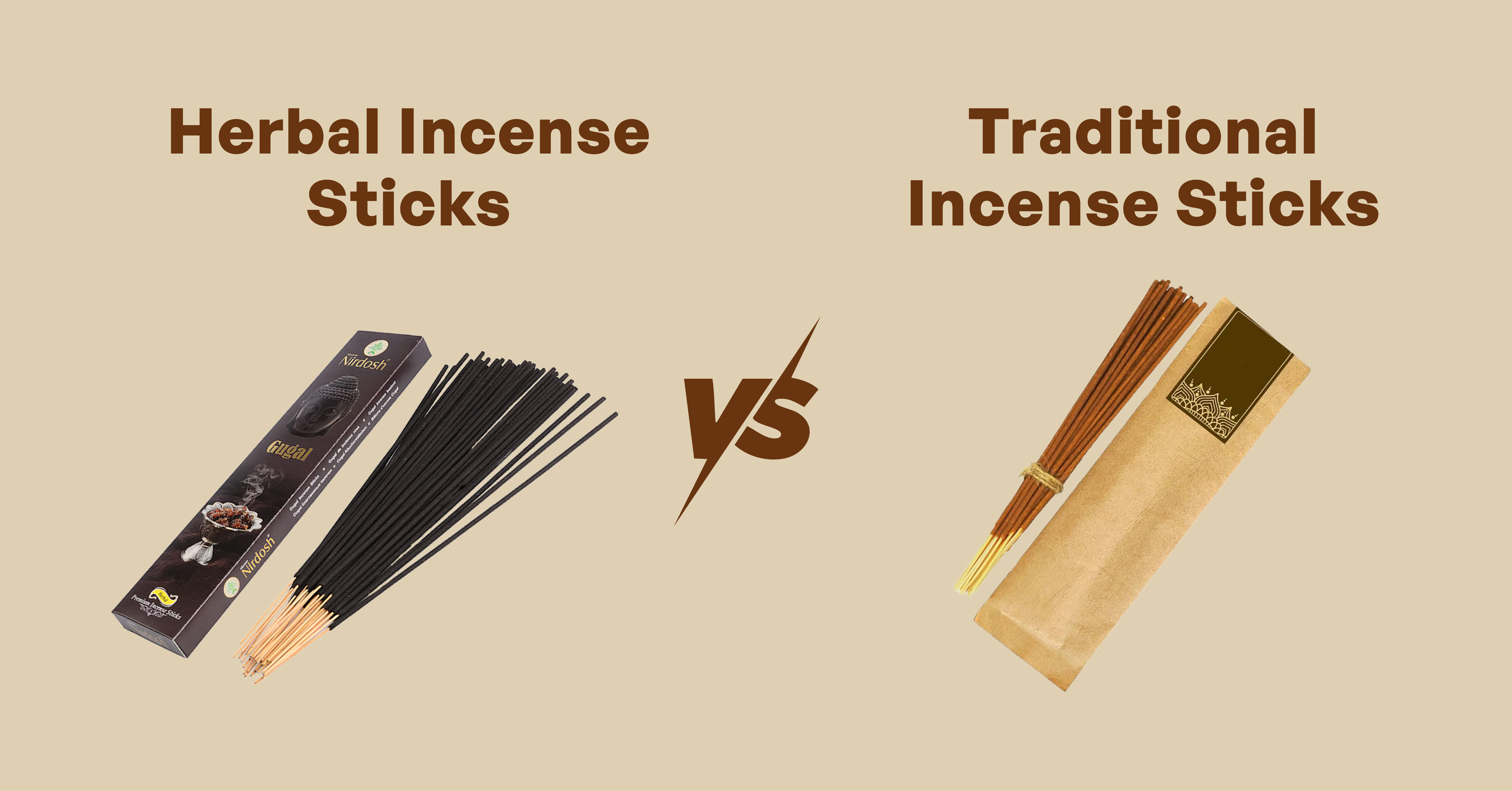 Contrasting Pointers Between Herbal and Traditional Incense Sticks: Things You Must Know