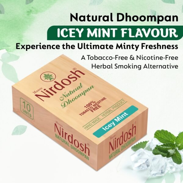 Nirdosh Herbal Smoke (Icey Mint) - Image 3