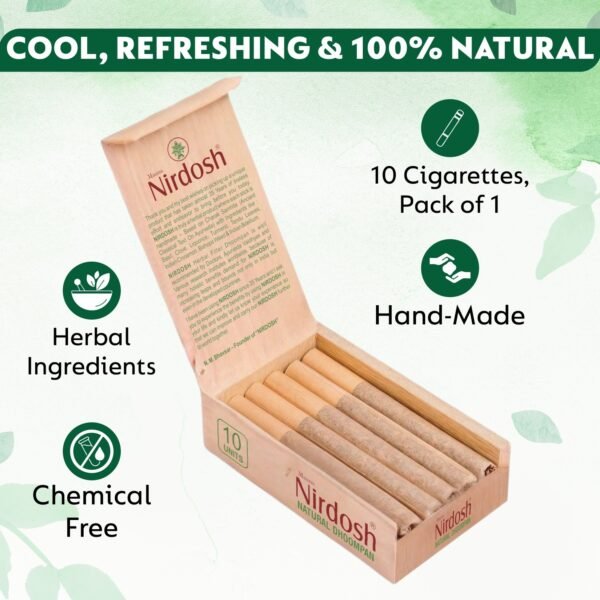 Nirdosh Herbal Smoke (Icey Mint) - Image 6