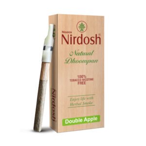 Crisp Double Apple  (Pack of 10) | 100% Tobacco & Nicotine Free | Botanical Blend and Filter Tip Design